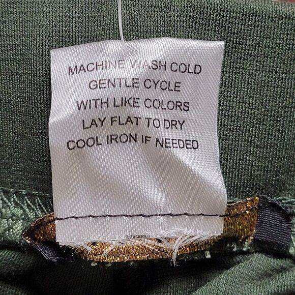 Iman Olive Super Soft Leggings Sz XS - Picture 6 of 10